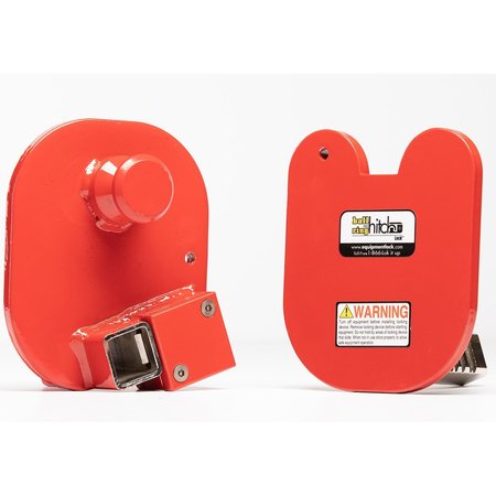 The Equipment Lock Company Ball & Ring Universal Trailer Hitch Lock that secures most size ball or ring/pintle type hitch BRHL-KA
